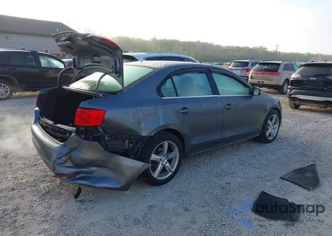 2013 Volkswagen Jetta 2.5L Se из США, поврежденный, VIN 3VWDX7AJ4DM359722